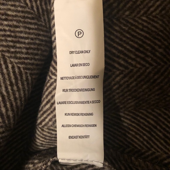 JustFab Brown Herringbone Wool Blend Plus Size Skirt XXL NWT - Picture 8 of 9